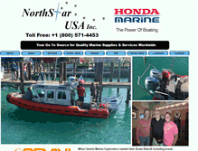 Tablet Screenshot of northstarmarine.com